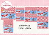 kit Embalagem Aviões Disney