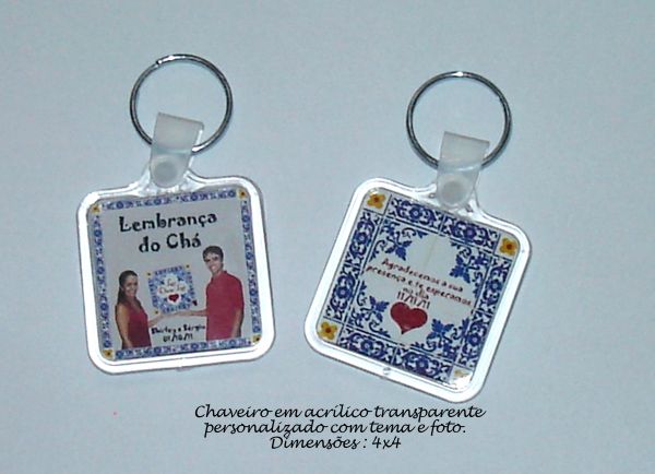 Chaveiro personalizado