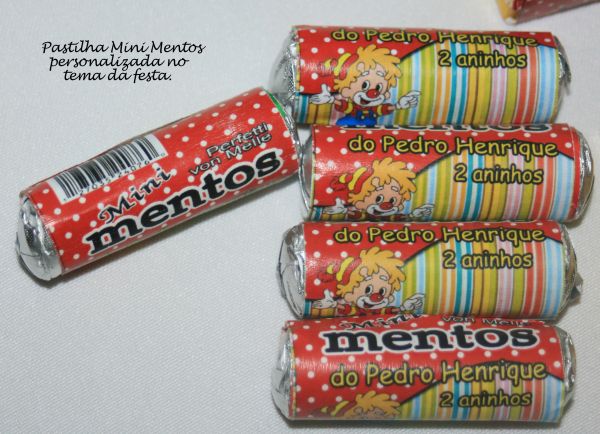 Mini Mentos personalizado