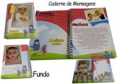 Caderno de Mensagem Galinha Pintadinha